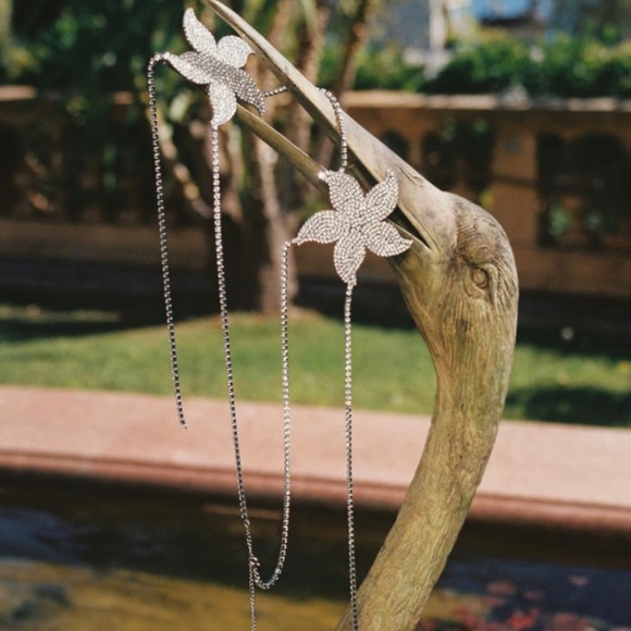 Zara METAL STARS RHINESTONE BRALETTE - Picture 5 of 7